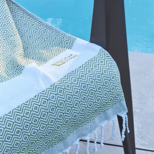 Thoughtfully crafted from a premium blend of 80% recycled polyester and... from ASI 73520 Neet Feet / Kanata Towel