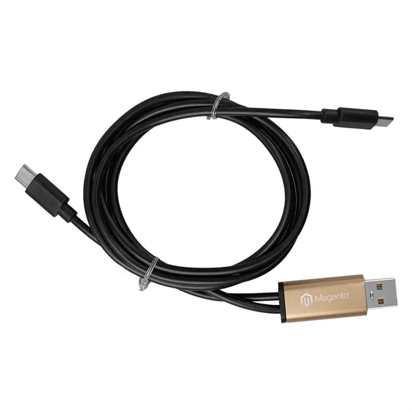 4 ft Dual Input A + C to C Accent Cable... from ASI 30208 A P Specialties / AP Specialties