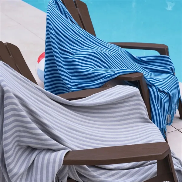 Embrace la dolce vita with the Amalfi Fringed Towel, inspired by... from ASI 73520 Neet Feet / Kanata Towel