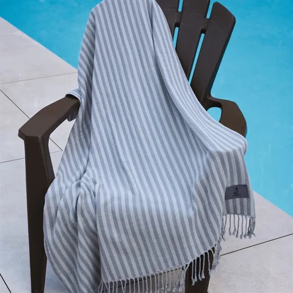 Embrace la dolce vita with the Amalfi Fringed Towel, inspired by... from ASI 73520 Neet Feet / Kanata Towel