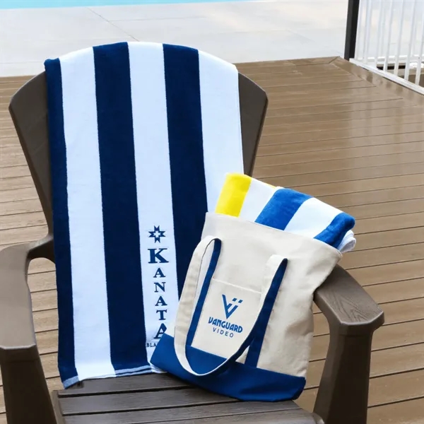 This heavy-duty canvas tote moves effortlessly from beach outings to farmer's... from ASI 73520 Neet Feet