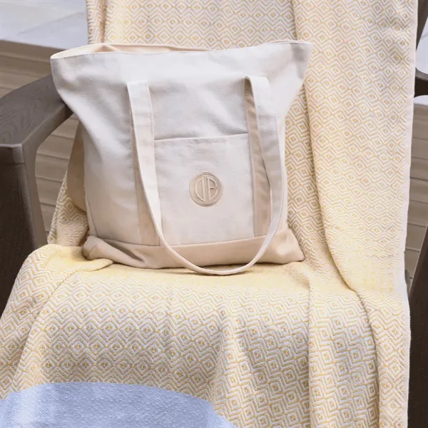 This heavy-duty canvas tote moves effortlessly from beach outings to farmer's... from ASI 73520 Neet Feet