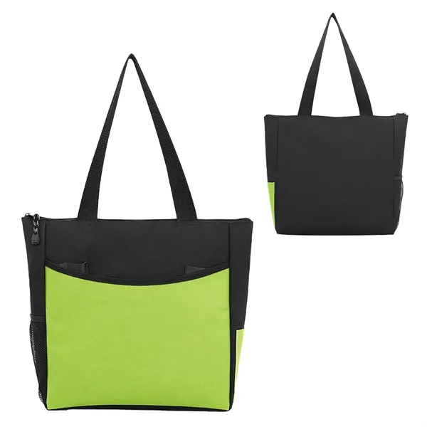 Zippered Polyester Event Tote... from ASI 36730 Ariel Premium Supply Inc