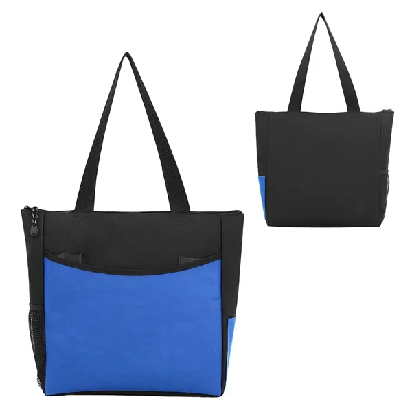 Zippered Polyester Event Tote... from ASI 36730 Ariel Premium Supply Inc