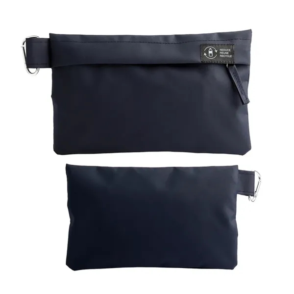 Recycled Nylon Utility Pouch with Carabiner... from ASI 36730 Ariel Premium Supply Inc