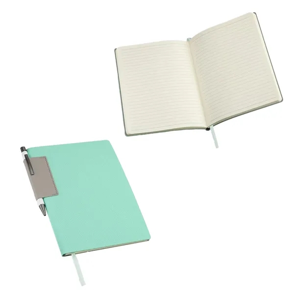 Textured Softcover Journal with Pen... from ASI 36730 Ariel Premium Supply Inc