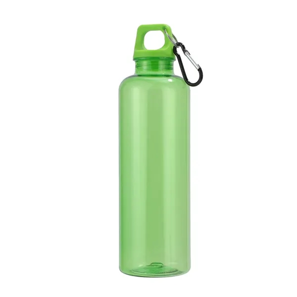 25 oz RPET Reusable Translucent Bottle w/ Carabiner... from ASI 36730 Ariel Premium Supply Inc