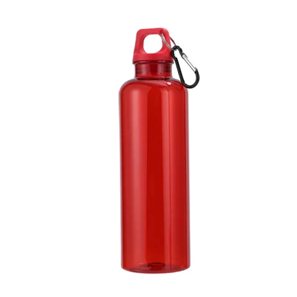 25 oz RPET Reusable Translucent Bottle w/ Carabiner... from ASI 36730 Ariel Premium Supply Inc