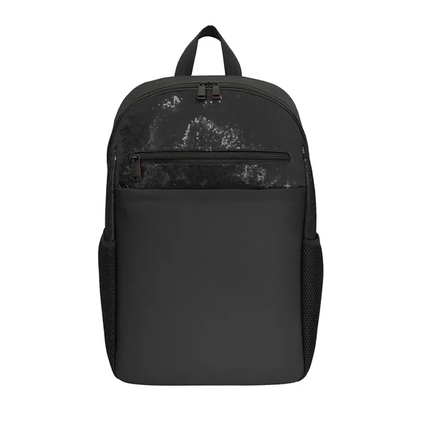 Main compartment with two-way zippered closure and padded laptop compartment and... from ASI 41511 Brainchild USA Inc / BrainChild Gift Club