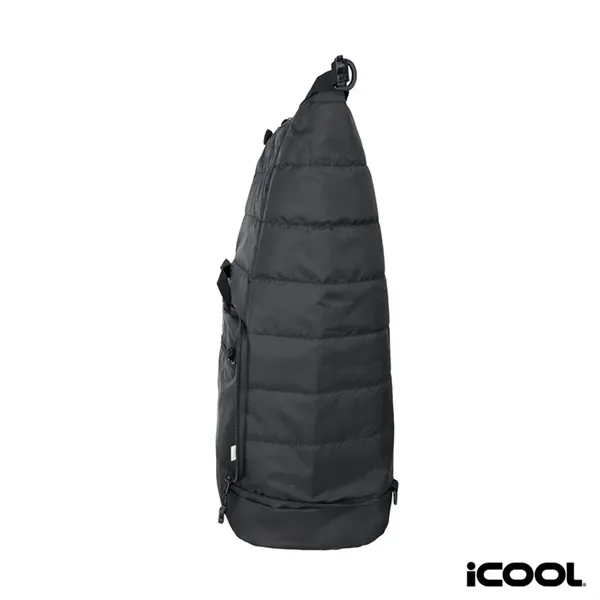 iCOOL® Rockvale Repreve® Packable Puffer 24-Can Backpack ...... from ASI 67866 Logomark/Valumark