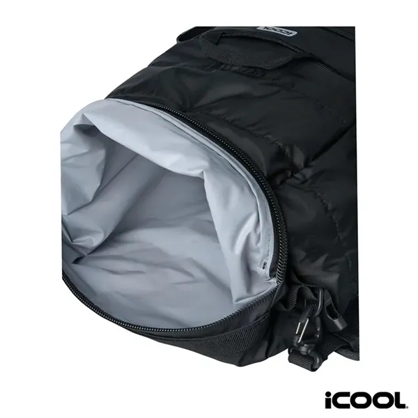 iCOOL® Rockvale Repreve® Packable Puffer 24-Can Backpack ...... from ASI 67866 Logomark/Valumark