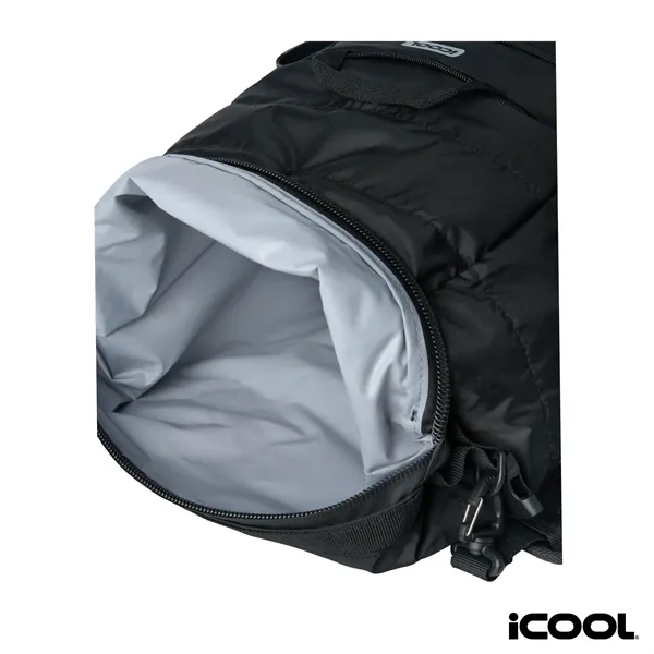 iCOOL® Rockvale Repreve® Packable Puffer 24-Can Backpack ...... from ASI 67866 Logomark/Valumark