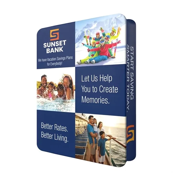 DisplaySplash 3D Fabric Banner Stand - 6'6" W x 8' H... from ASI 67866 Logomark/Valumark