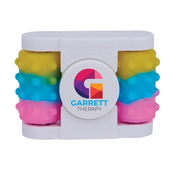 Lulu Fidget Spinner / Sensory Roller... from ASI 67866 Logomark/Valumark