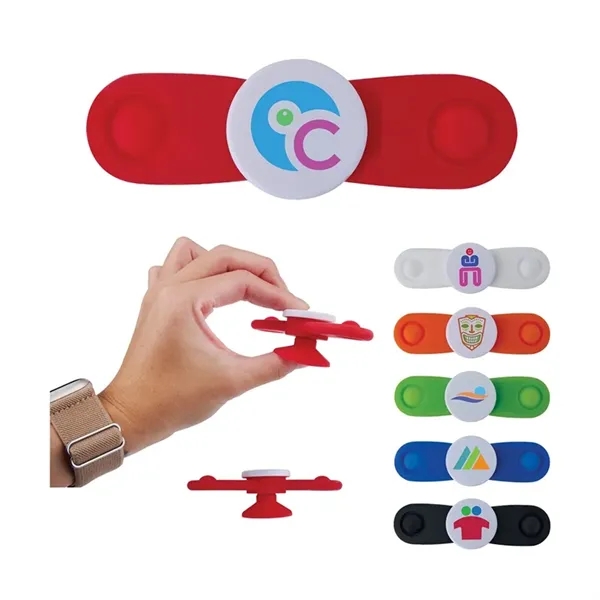 Zaza Push Pop Propeller Spinner with Suction Cup... from ASI 67866 Logomark/Valumark