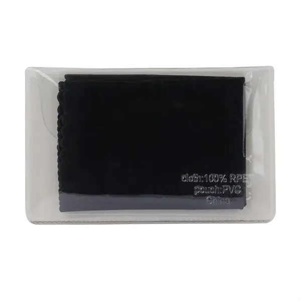 Maxwell Recycled (RPET) Cleaning Cloth... from ASI 67866 Logomark/Valumark