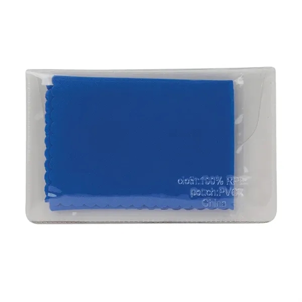 Maxwell Recycled (RPET) Cleaning Cloth... from ASI 67866 Logomark/Valumark