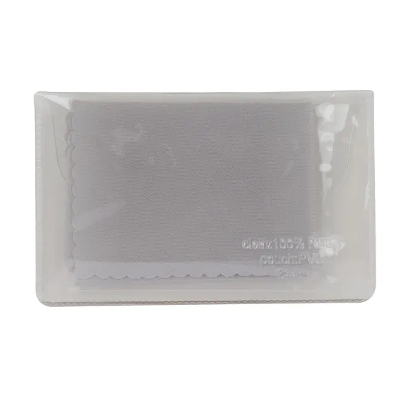 Maxwell Recycled (RPET) Cleaning Cloth... from ASI 67866 Logomark/Valumark