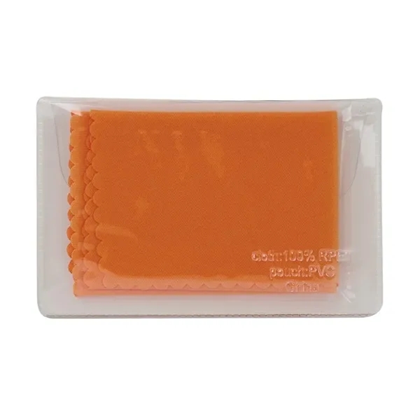 Maxwell Recycled (RPET) Cleaning Cloth... from ASI 67866 Logomark/Valumark