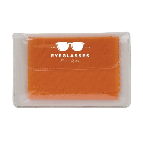 Maxwell Recycled (RPET) Cleaning Cloth... from ASI 67866 Logomark/Valumark