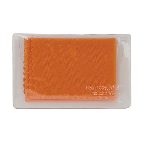 Maxwell Recycled (RPET) Cleaning Cloth... from ASI 67866 Logomark/Valumark