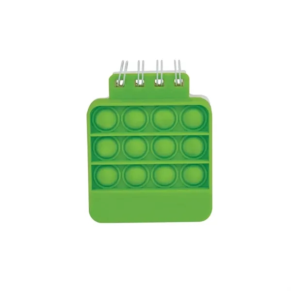 Dimple Silicone Push Pop Notebook... from ASI 67866 Logomark/Valumark