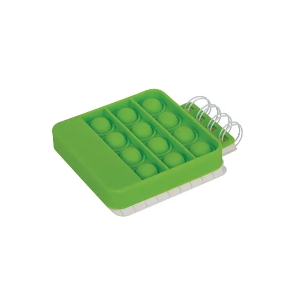 Dimple Silicone Push Pop Notebook... from ASI 67866 Logomark/Valumark