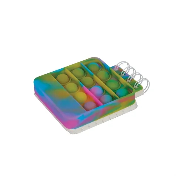 Dimple Silicone Push Pop Notebook... from ASI 67866 Logomark/Valumark