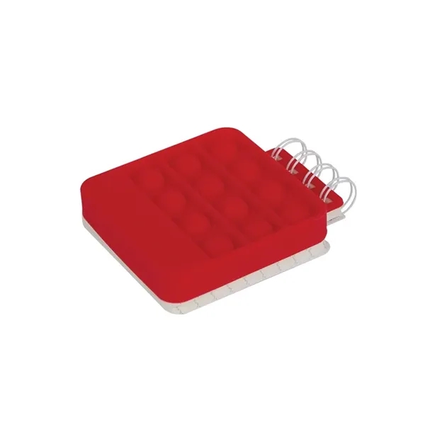 Dimple Silicone Push Pop Notebook... from ASI 67866 Logomark/Valumark