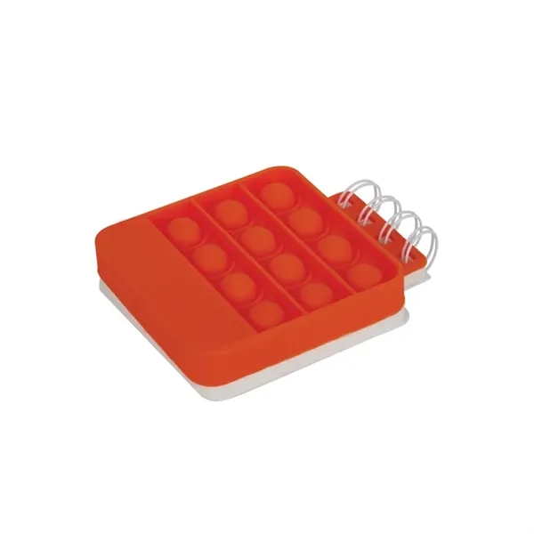 Dimple Silicone Push Pop Notebook... from ASI 67866 Logomark/Valumark