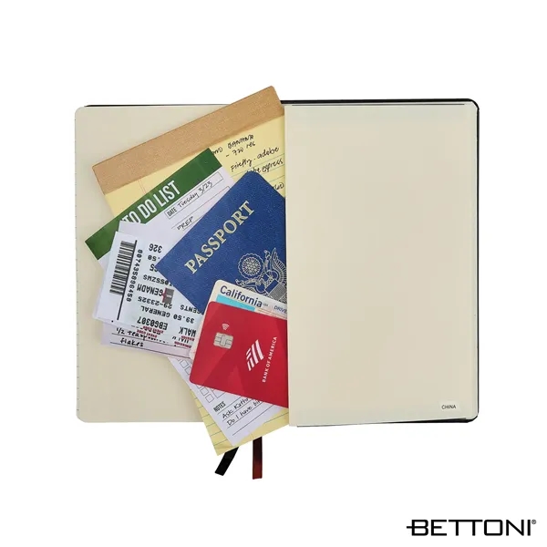 Bettoni® Capannori 400-Page Juornal Book... from ASI 67866 Logomark/Valumark