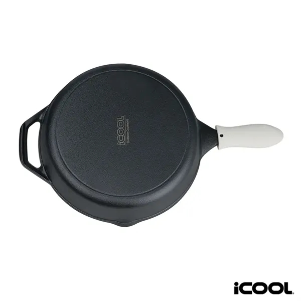 iCOOL® Anchorage 10'' Cast Iron Skillet / Frying Pan... from ASI 67866 Logomark/Valumark