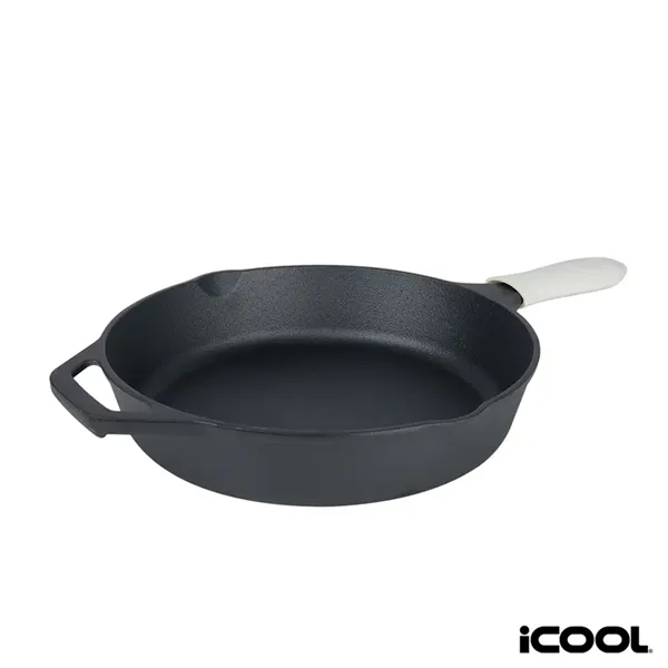 iCOOL® Anchorage 10'' Cast Iron Skillet / Frying Pan... from ASI 67866 Logomark/Valumark