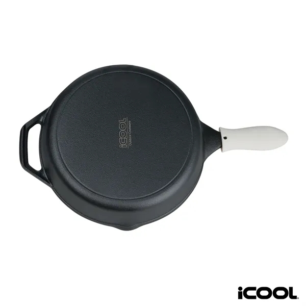iCOOL® Anchorage 10'' Cast Iron Skillet / Frying Pan... from ASI 67866 Logomark/Valumark