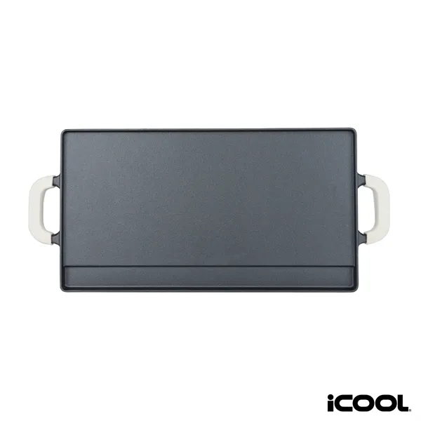 iCOOL® Banff Reversible Cast Iron Griddle... from ASI 67866 Logomark/Valumark