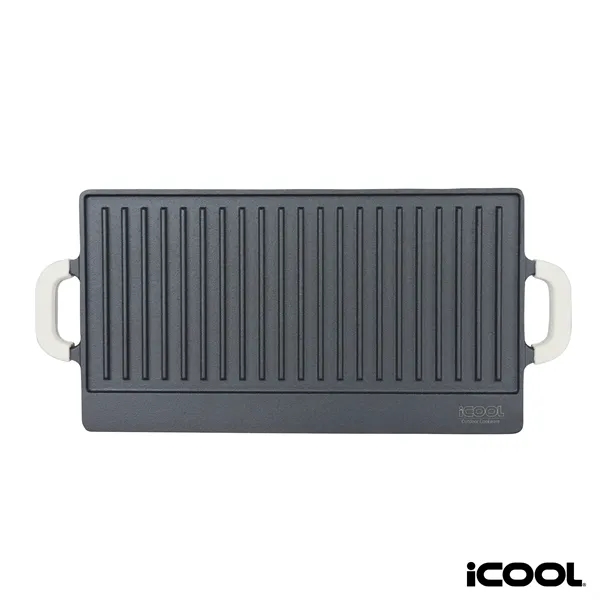 iCOOL® Banff Reversible Cast Iron Griddle... from ASI 67866 Logomark/Valumark