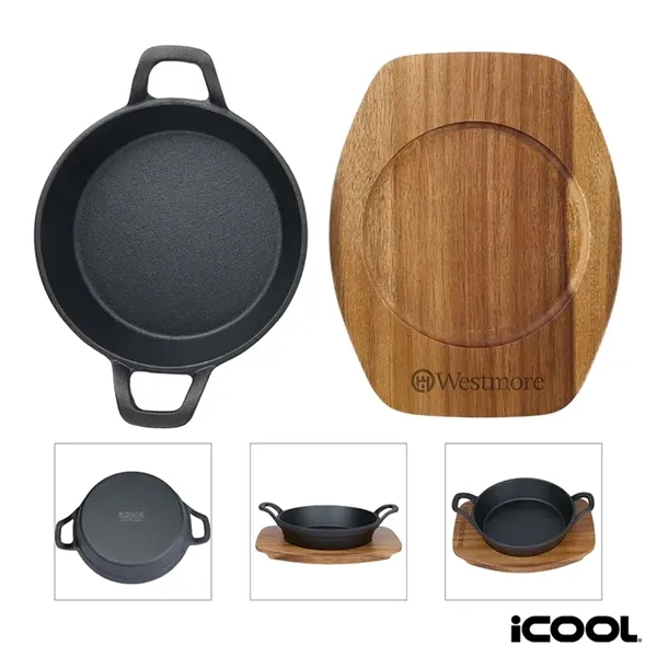 iCOOL® Colter 7'' Cast Iron Skillet... from ASI 67866 Logomark/Valumark