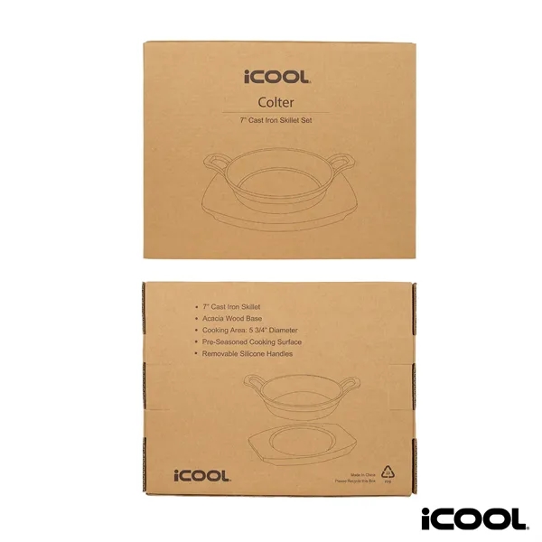 iCOOL® Colter 7'' Cast Iron Skillet... from ASI 67866 Logomark/Valumark