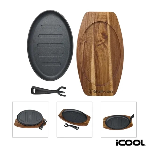 iCOOL® Alpine 10 1/2'' Cast Iron Skillet / Pan... from ASI 67866 Logomark/Valumark