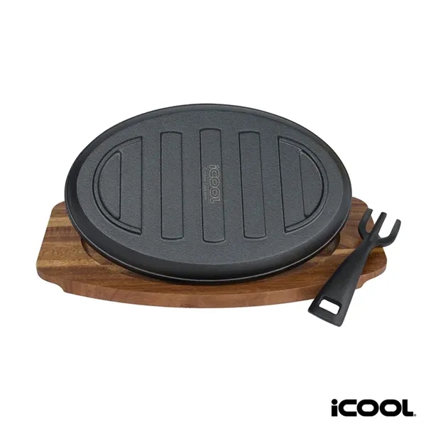 iCOOL® Alpine 10 1/2'' Cast Iron Skillet / Pan... from ASI 67866 Logomark/Valumark