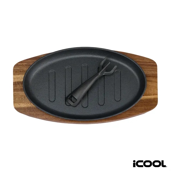 iCOOL® Alpine 10 1/2'' Cast Iron Skillet / Pan... from ASI 67866 Logomark/Valumark