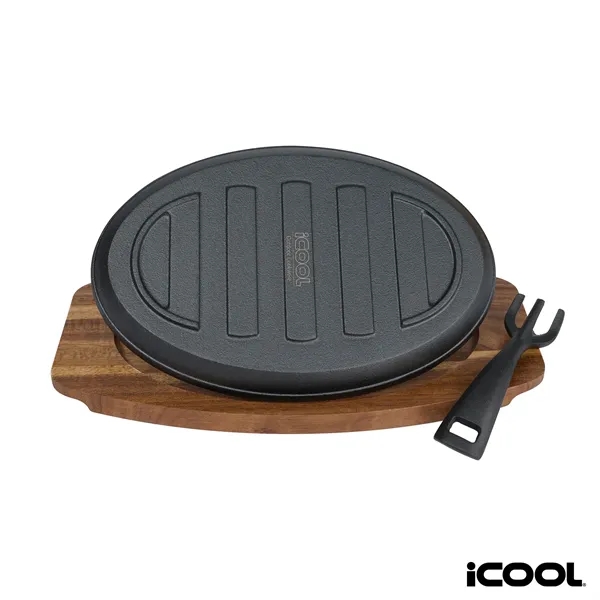 iCOOL® Alpine 10 1/2'' Cast Iron Skillet / Pan... from ASI 67866 Logomark/Valumark