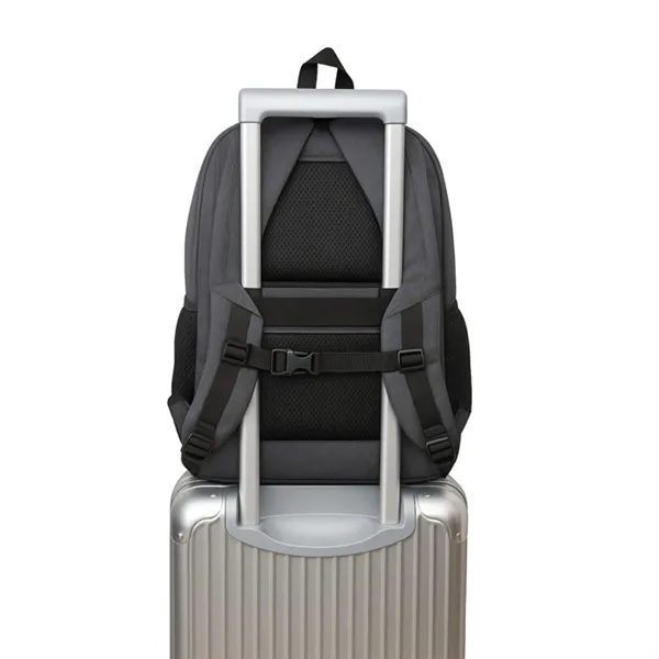 Large main compartment with two-way zippered closure and padded laptop/tablet compartment... from ASI 41511 Brainchild USA Inc / BrainChild Gift Club