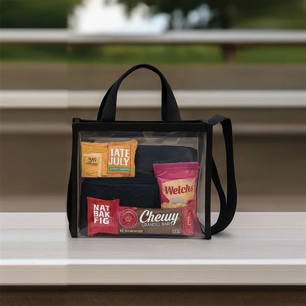 Zippered main compartment, Polyester handles with approximate handle drop length: 4,... from ASI 41511 Brainchild USA Inc / BrainChild Gift Club