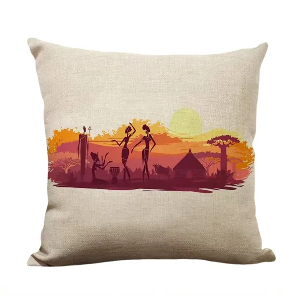 Cotton linen digital print throw pillow cove plus full color digital... from ASI 37218 Athena Promo (tm)