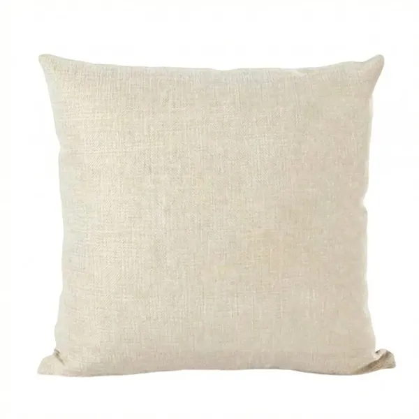 Cotton linen throw pillow cover plus full color digital print on... from ASI 37218 Athena Promo (tm)