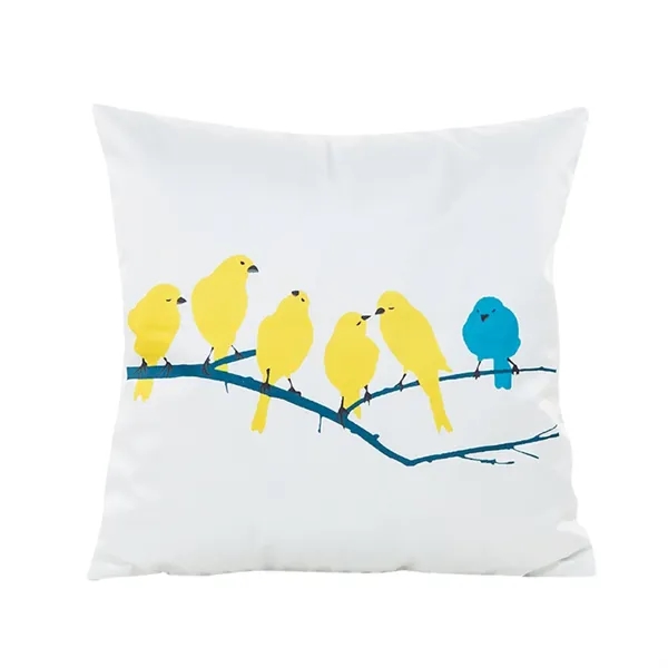 Short plush digital print throw pillow cover plus full color digital... from ASI 37218 Athena Promo (tm)
