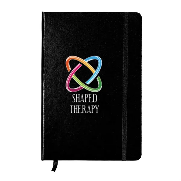 Large Executive Jotter With PVC Finish; includes book mark, band closure,... from ASI 90859 Tempo Industries Inc / Tempoline