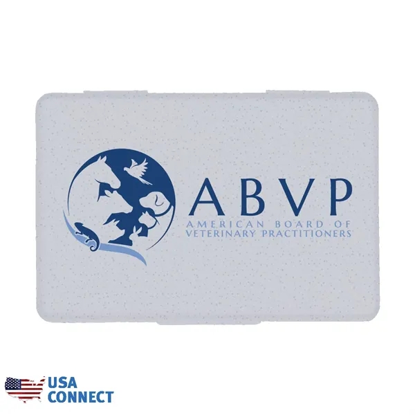 MicroHalt™ Pill Box, Full Color Digital - USA Connect... from ASI 30270 Aakron Line