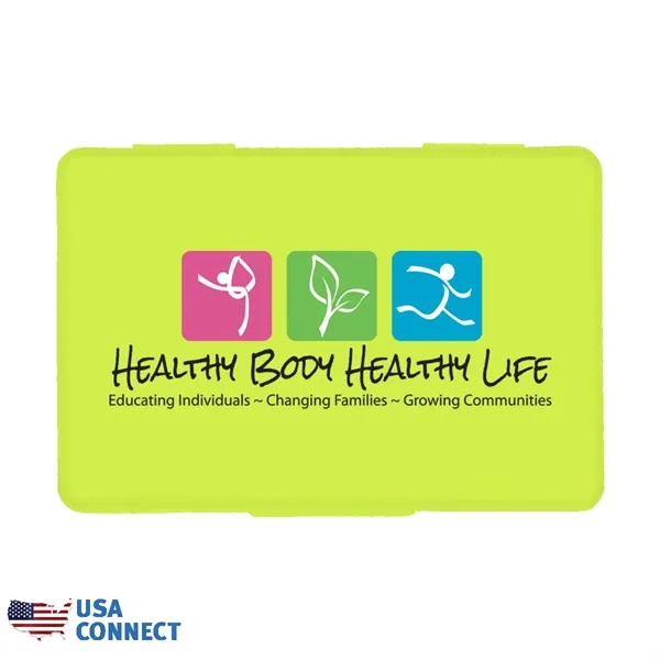 MicroHalt™ Pill Box, Full Color Digital - USA Connect... from ASI 30270 Aakron Line